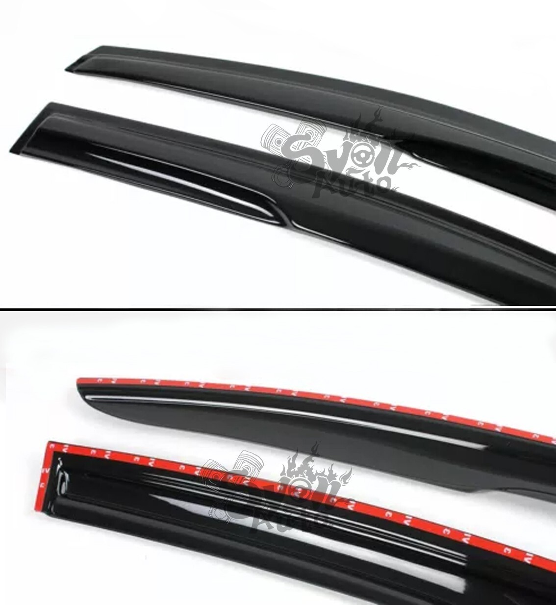 FITS 14-2020 LEXUS IS 200t 300 JDM MUGEN STYLE WINDOW VISOR RAIN GUARD DEFLECTOR