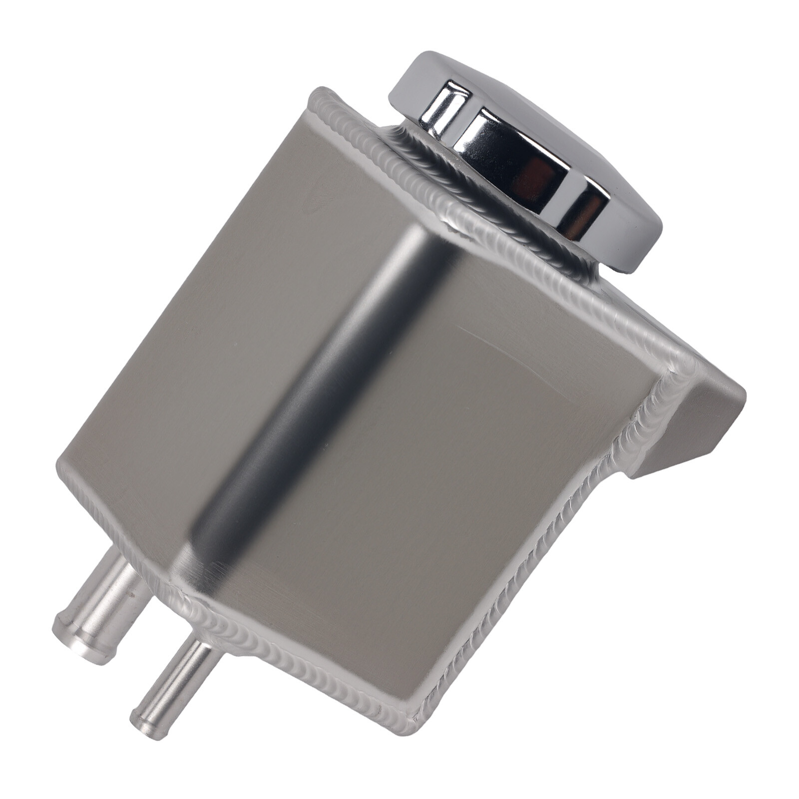 Aluminum Power Steering Reservoir Fluid Tank for Ford Mustang 1999-2004 Silver