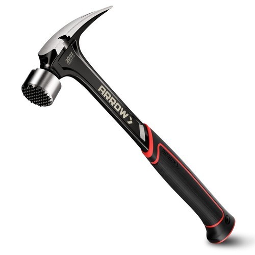 ARROW 20 oz Straight Claw Hammer Side Nail Puller Rip Claw Hammer Heavy Duty New