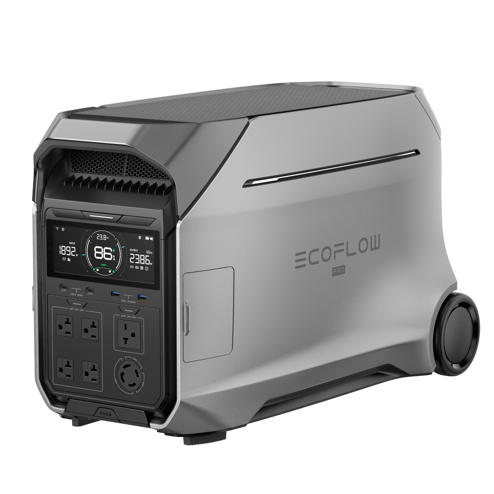 EcoFlow DELTA Pro 3 4000Wh LFP Portable Power Station Certified Refurbished