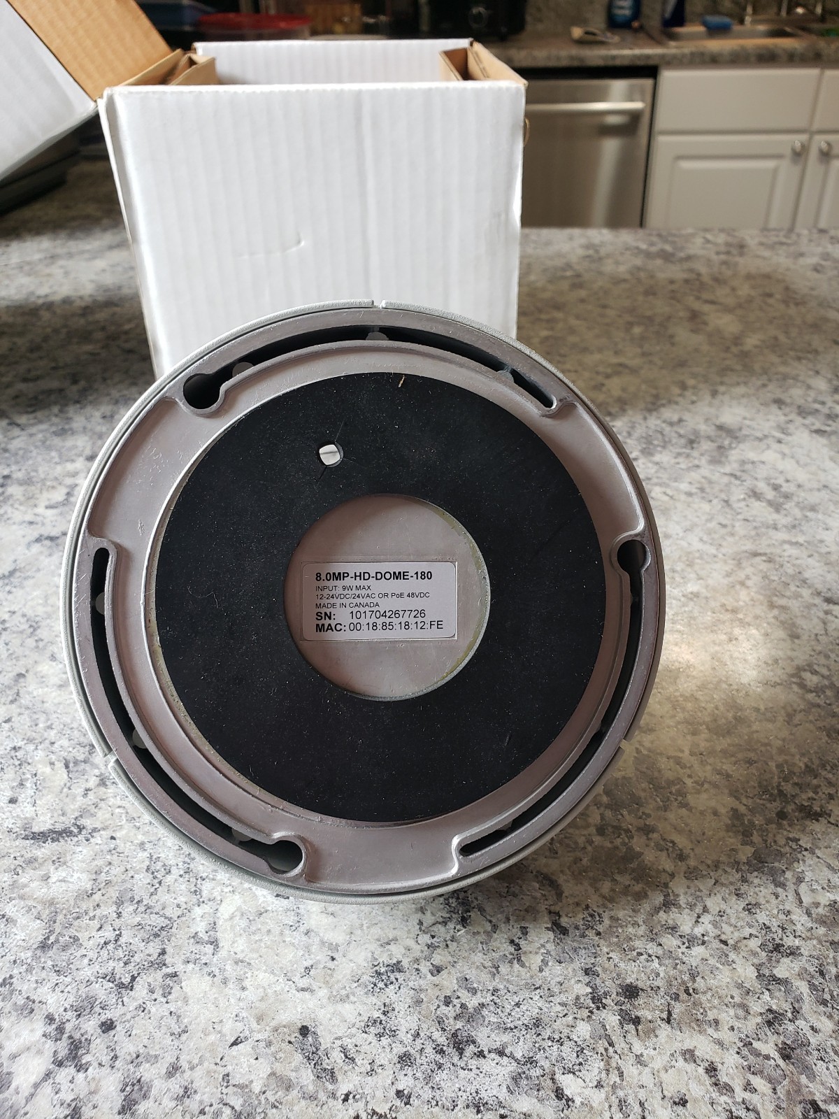 Avigilon 8.0MP-HD-DOME-180 Open Box