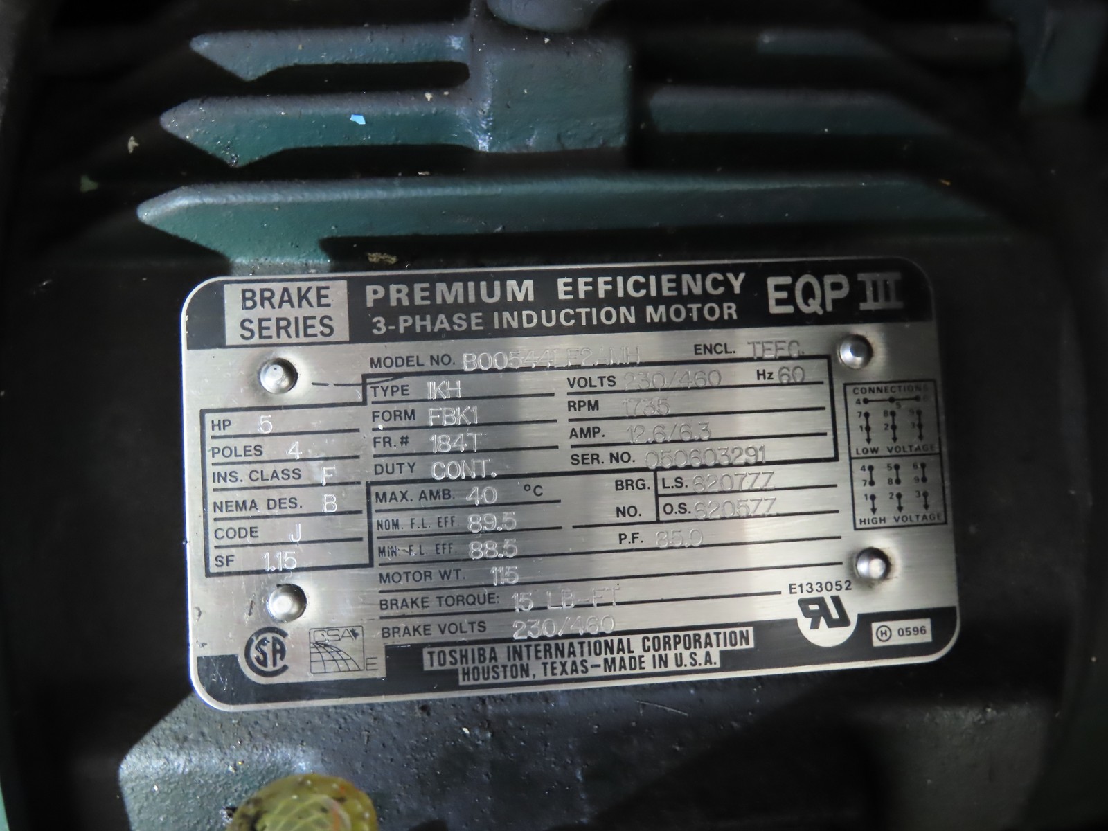 FJ Littell Machine Coil Stock Uncoiler 4000lbs Power Feed Decoiler 230/460V