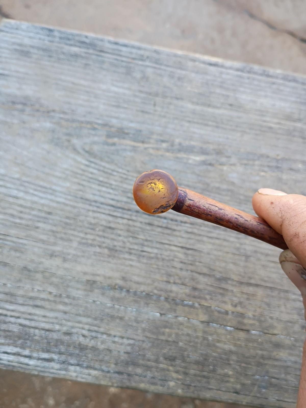 Vintage Stanley No. 592 Small Soft Face Hammer Mallet USA Wood Handle 8 inches