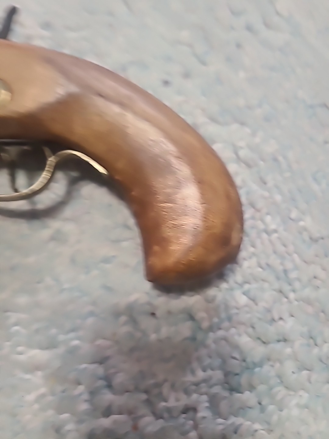 Black Powder Cva Kentucky Pistol Stock Lock Trigger Trigger Guard Thimbles