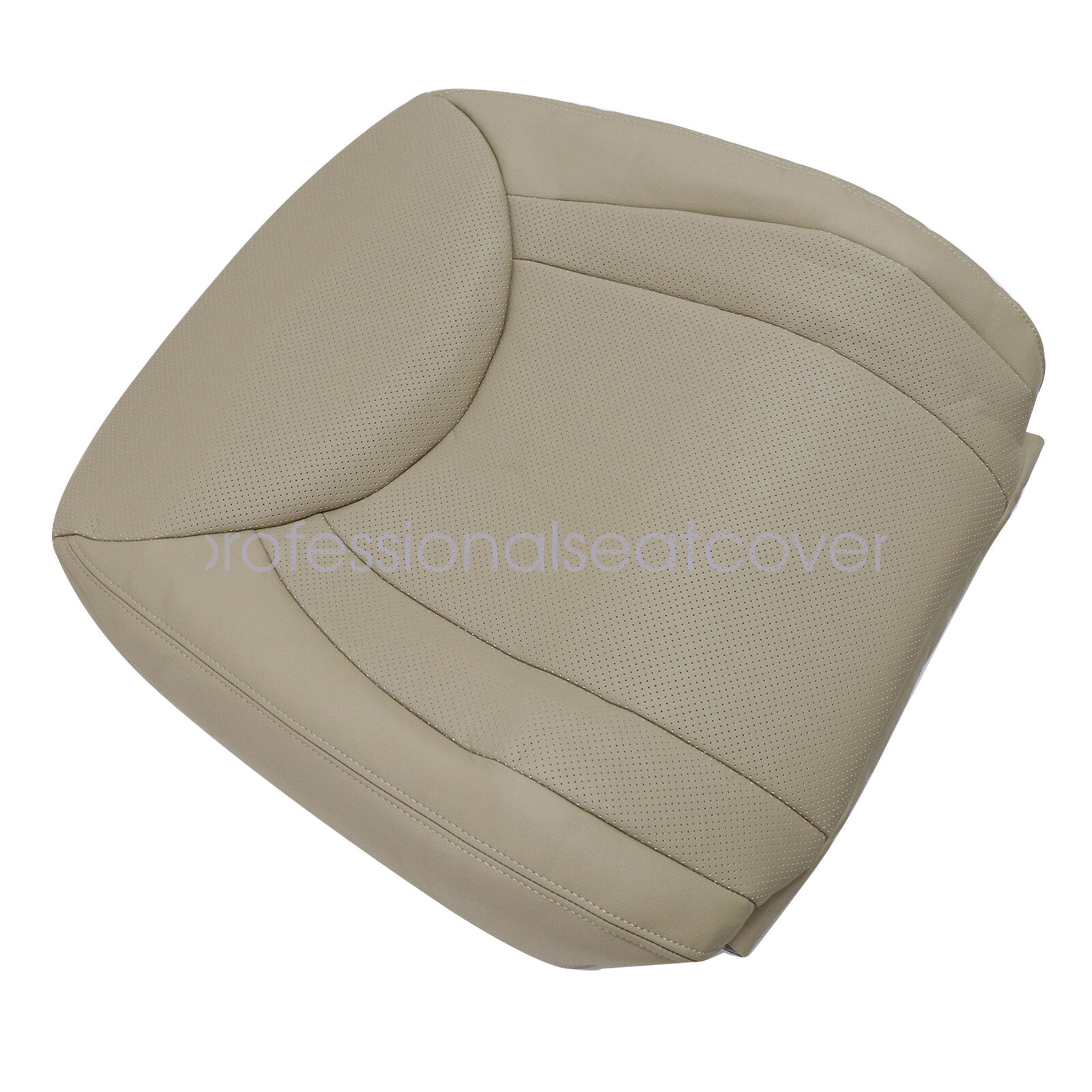 Driver & Passenger Leather Seat Cover Tan For 2001 to 2006 Lexus LS430