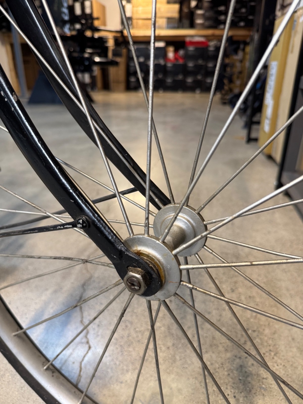 Antique Safety Bicycle c.1890s–1910 Spoon brake Early Bike Vintage- Very Rare!