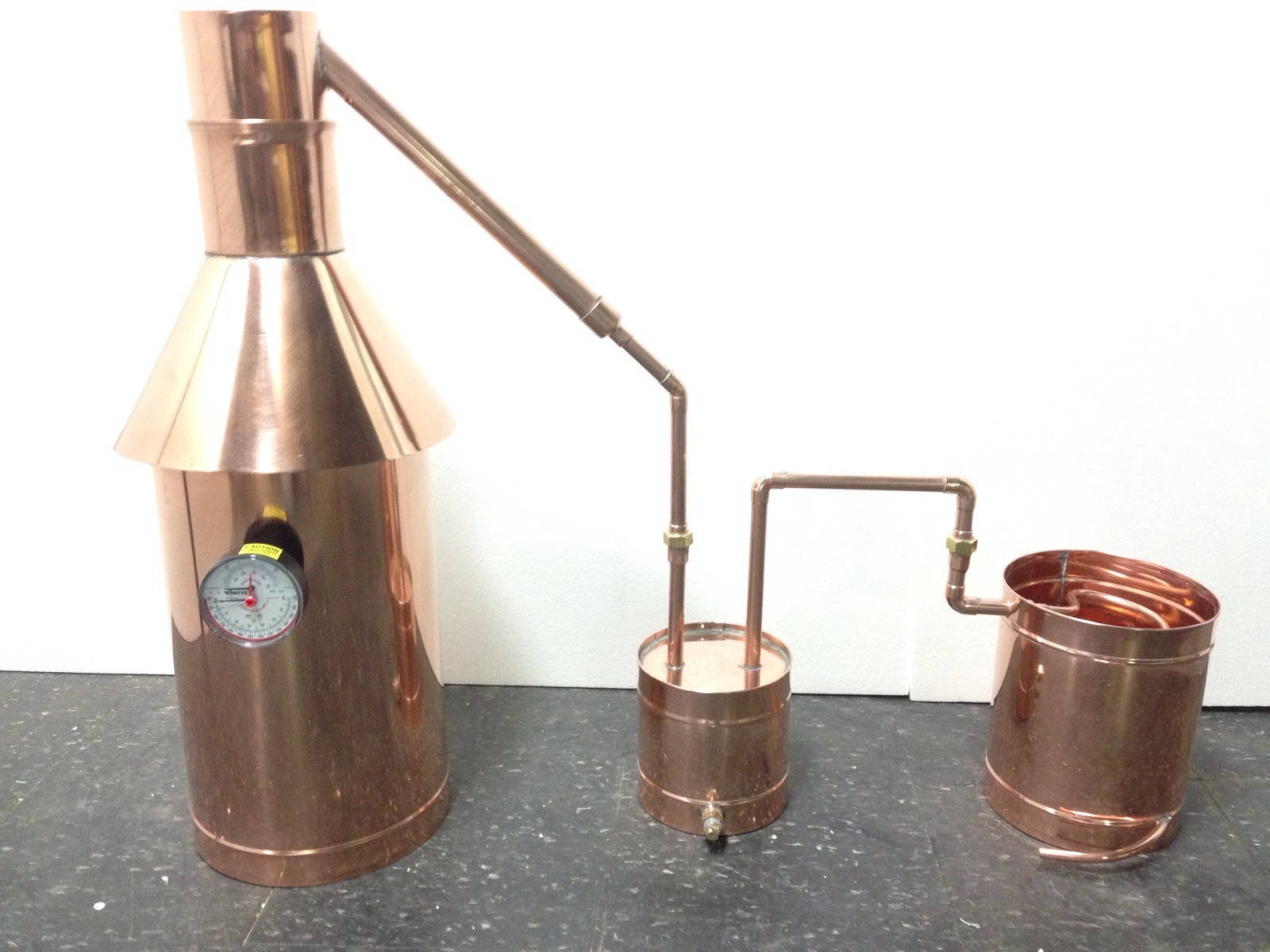 Copper Moonshine Still 6 Gallon with Thumper and Worm The Best Built on Ebay