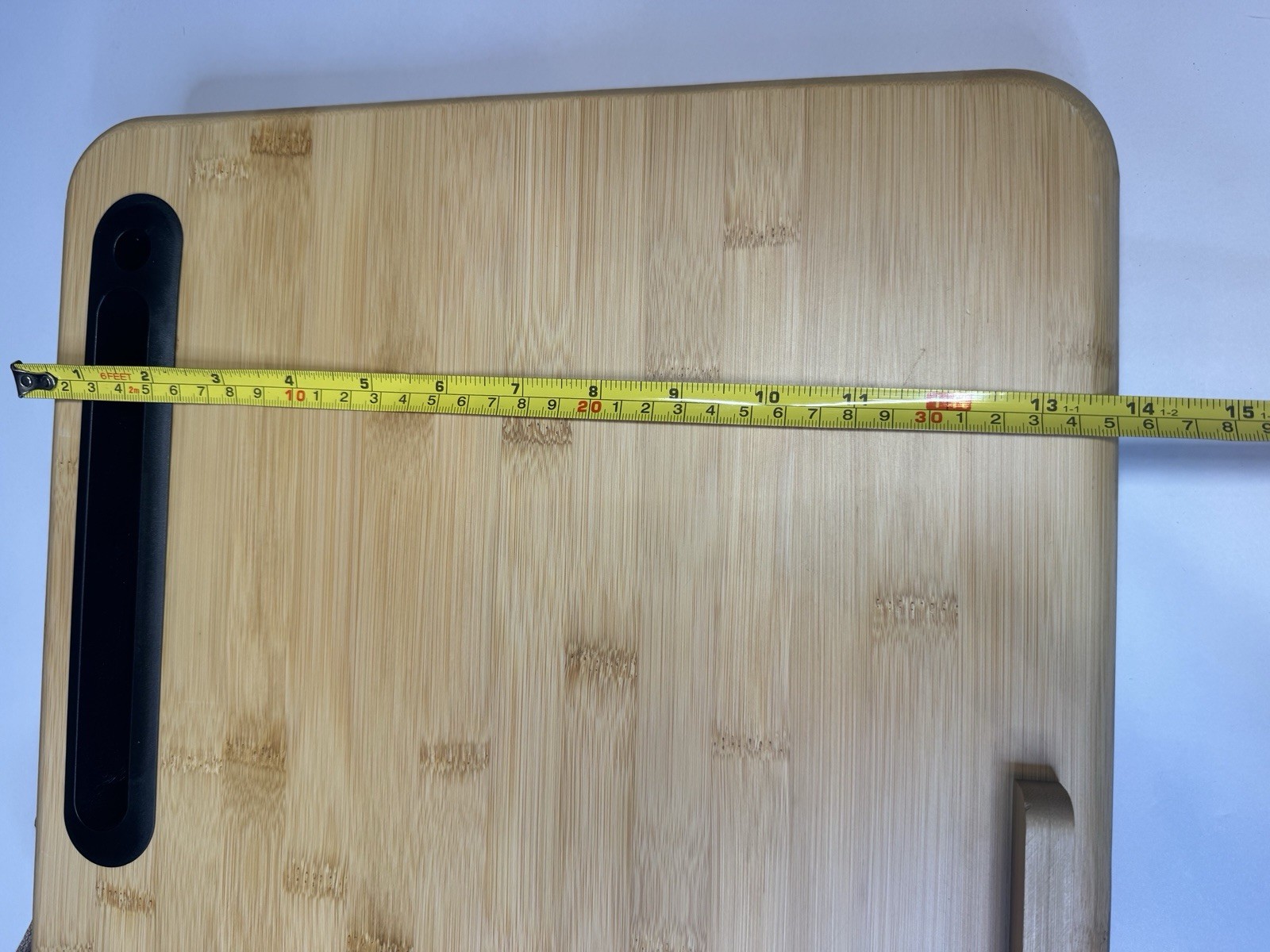 Wishacc Portable Bamboo Lap Desk Laptop Stand Working w/Handle Home Office Wood