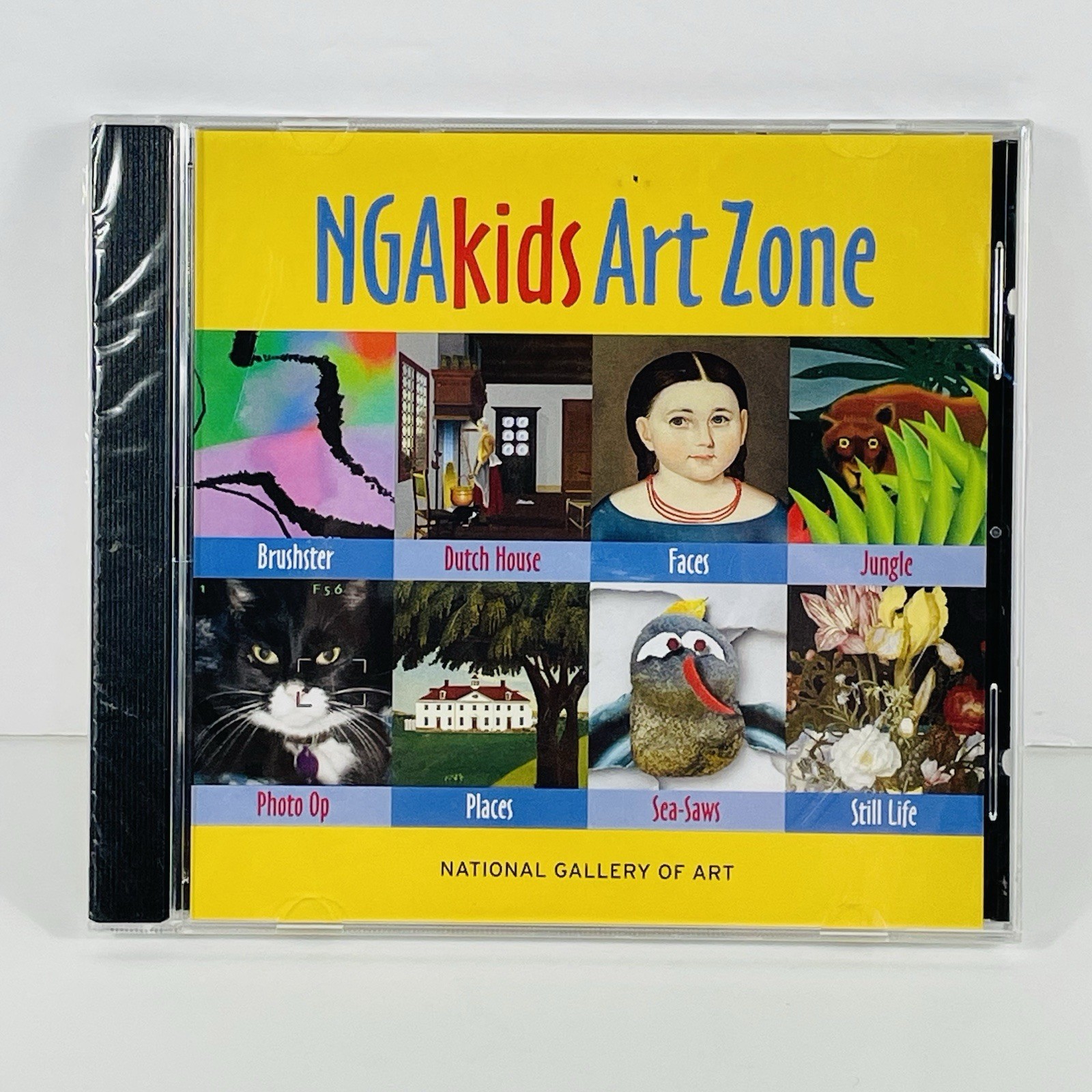 NGA Kids Art Zone CD-ROM for Windows and Macintosh