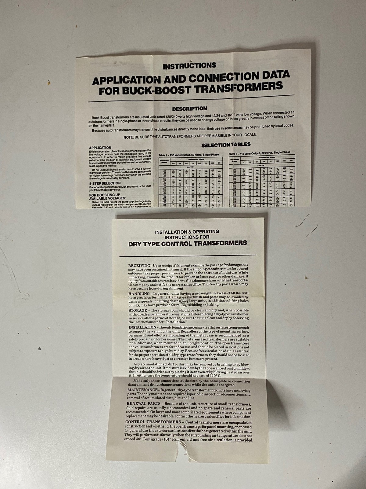 ONE (1) GENERAL ELECTRIC Buck Boost Transformer 9T51B0130 (NEW)