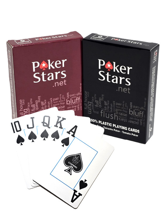 BIG SALE - Poker Stars Copag Playing Cards 100% Plastic Jumbo Index 1 Pair
