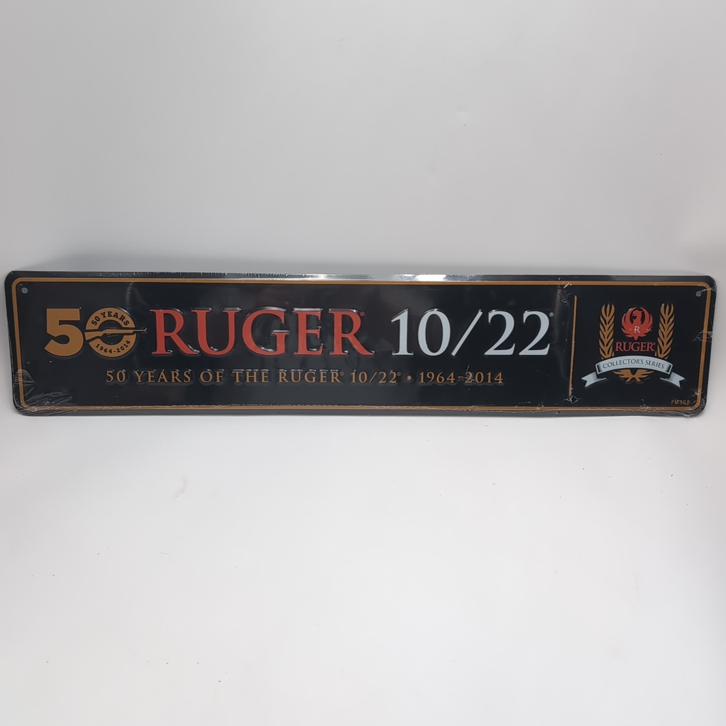 1964-2014 50 Years Ruger 10/22 Anniversary Collector’s Series Embossed Tin Sign