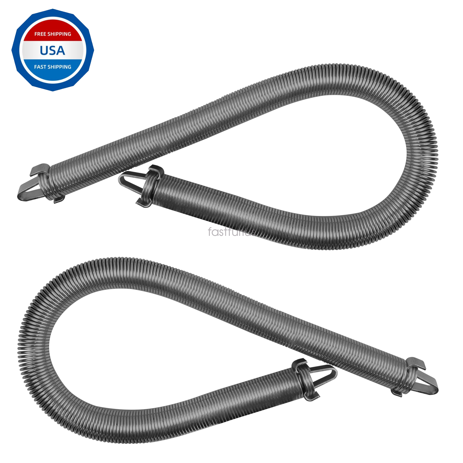2x Length 40" Post Driver Spring for Shaver HD8 and Work Saver HPD 16 with Hooks