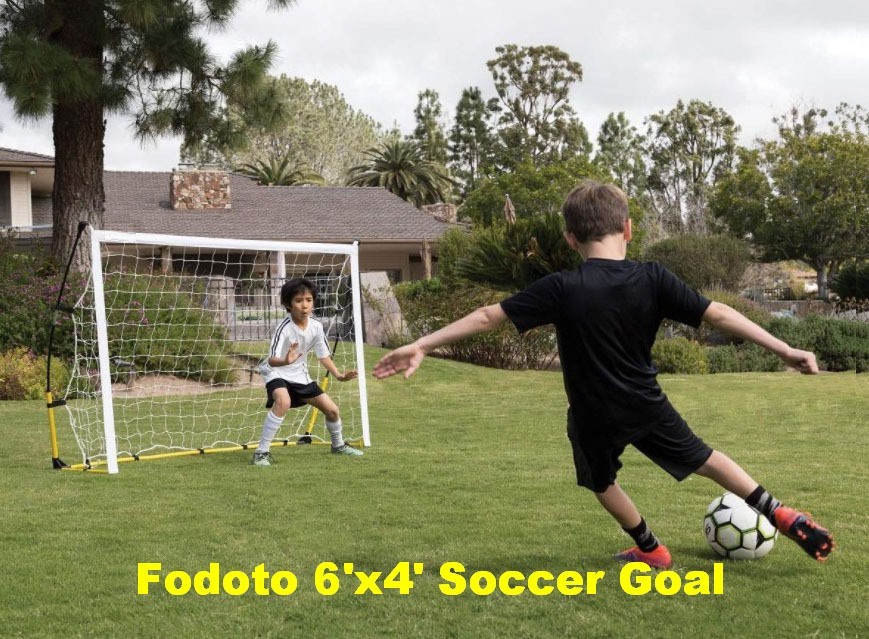 Fodoto Sports Portable Soccer Goal - 6' x 4' / 1.8m x 1.2m