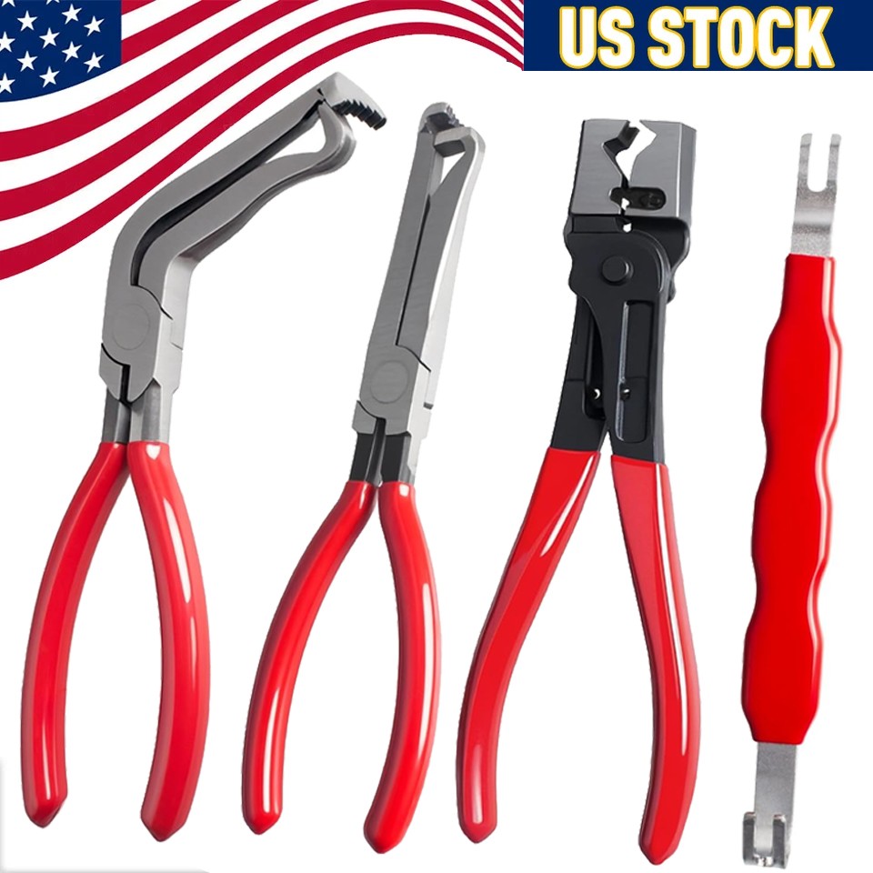 4Pcs Electrical Disconnect Pliers 60° Automotive Electrical Connector Separato