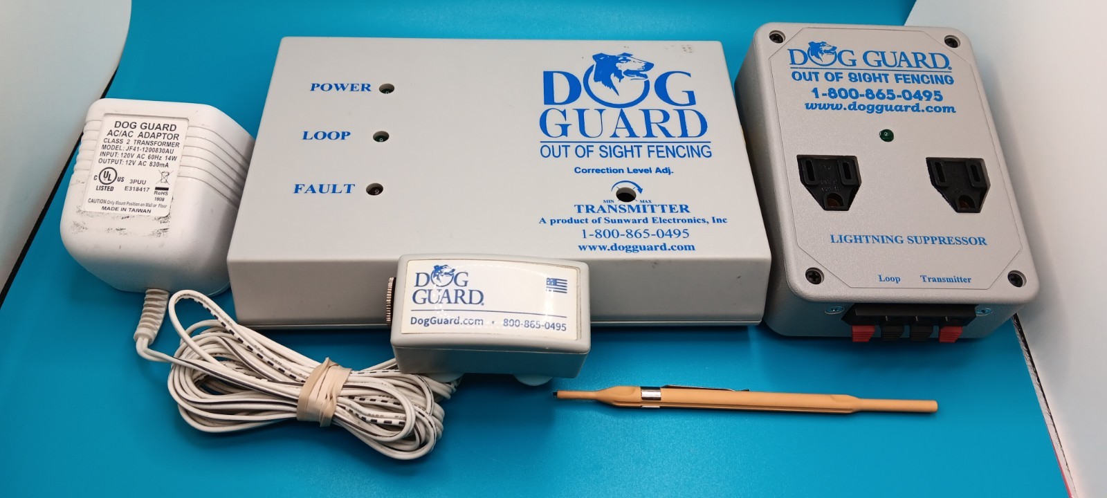 DOG GUARD T-4 Transmitter With DG9XT 7kR Non-Coded Receiver