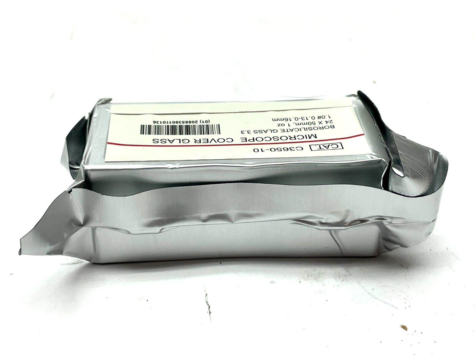 Microscope Cover Glass C3650-10 Borosilicate Glass 24 x 50mm