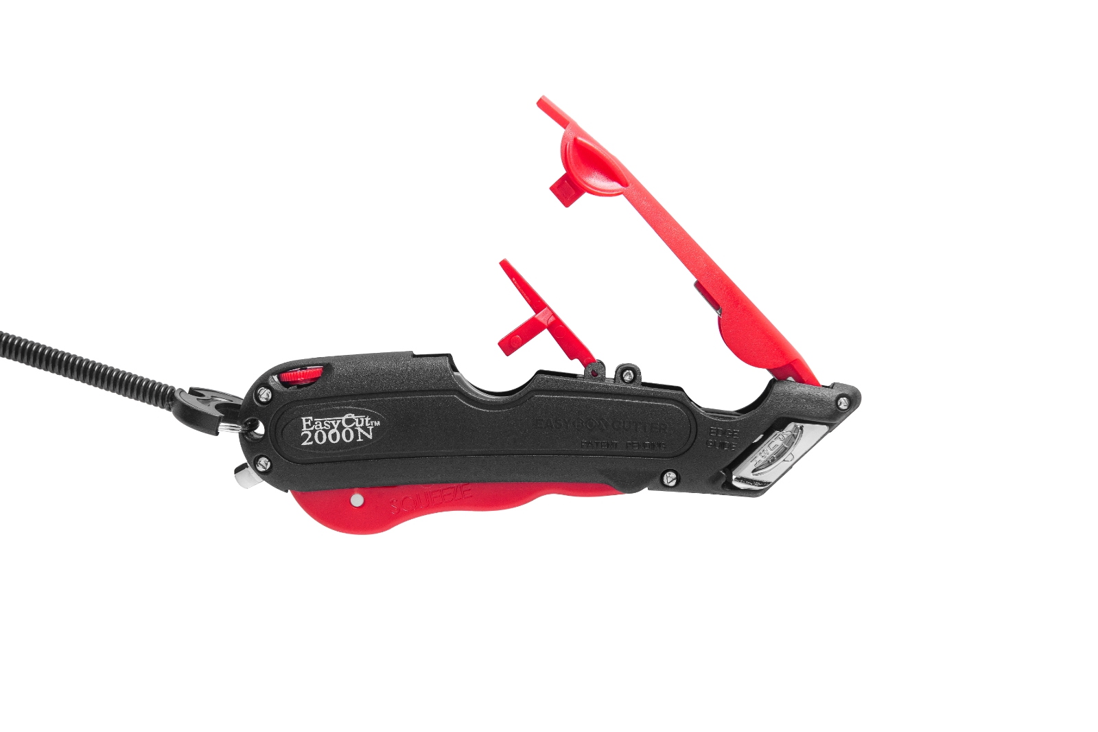 Easy Cut 2000 Red Box Cutter Standard Replacement Blades Edges Guide