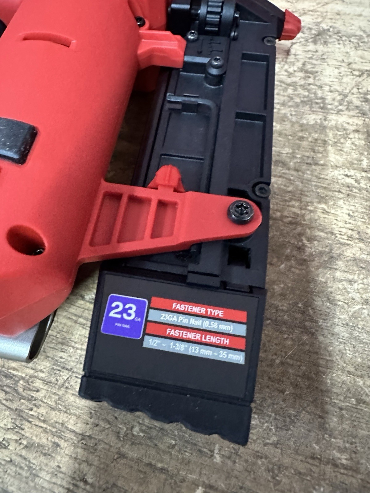 Milwaukee M12 23 Gauge Cordless Pin Nailer Tool (2540-20) Tool Only (Open Box)