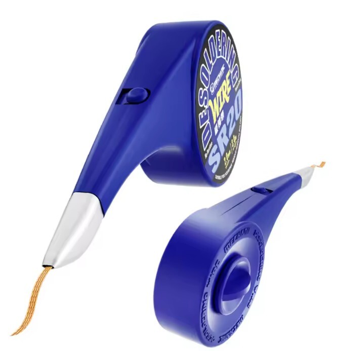 Mechanic SR20 2M Desoldering Braid, Copper Desoldering Strong Wick 1.5mm Width