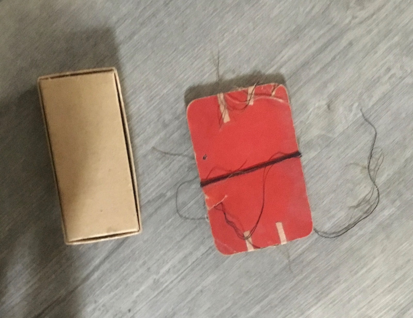 Vtg. J&P Coats Mending Silk and Carolina Mills Boston Mass