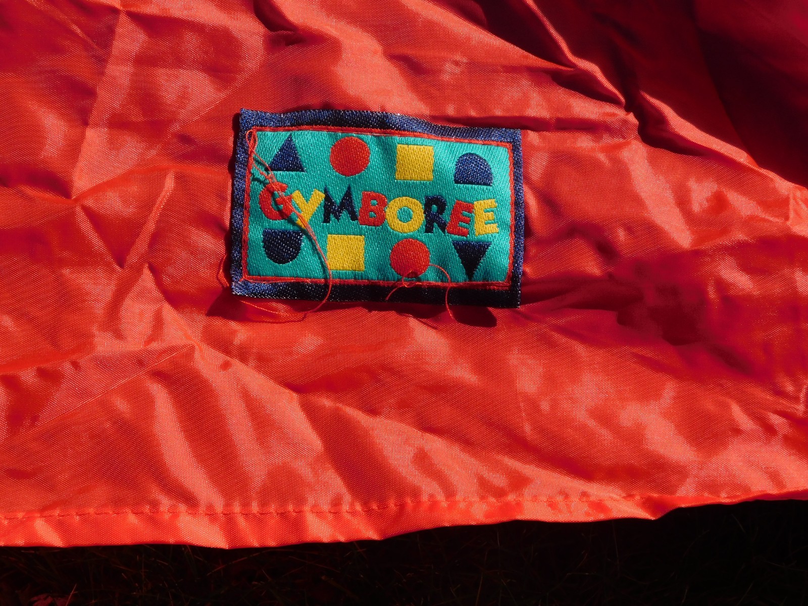 VTG 90's GYMBOREE PLAY SLEEP TENT INDOOR OUTDOOR GYMBO THE CLOWN RAINBOW