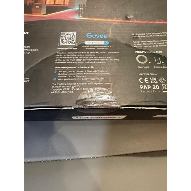 Govee Neon Rope Light 2 32.8ft Smart LED RGBIC Strip Alexa Google Wall Lights