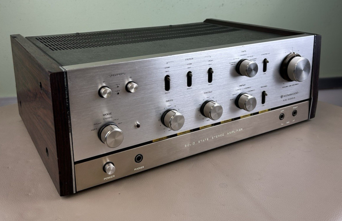 KENWOOD KA-6004 STEREO INTEGRATED AMPLIFIER