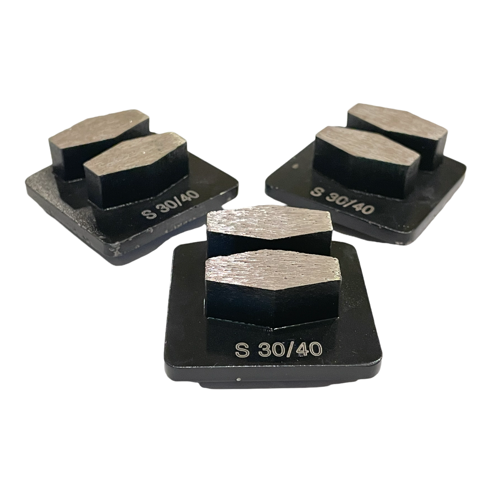 18PK Grinding Discs for Husqvarna PG Series Concrete Grinder Soft Bond 30 Grit