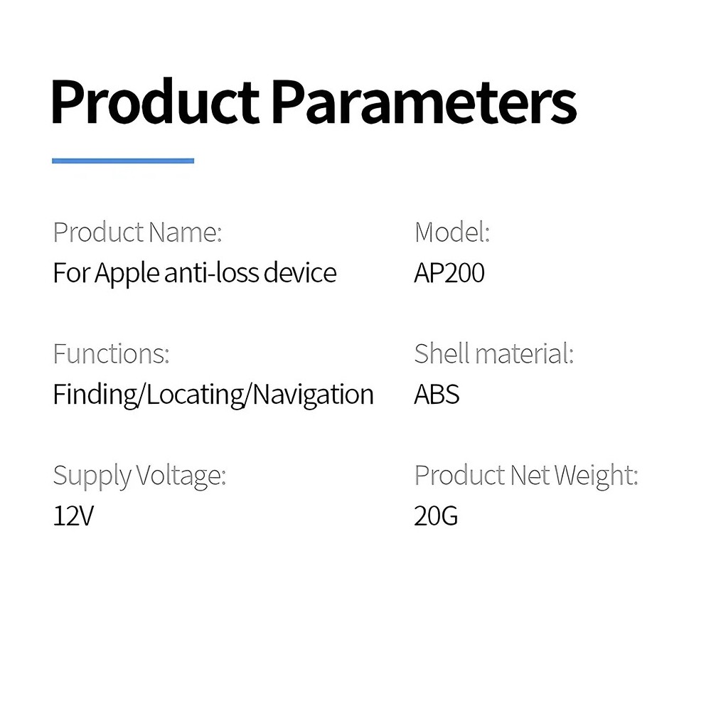 Car Charge GPS Locator Tracker 20W USB Phone Charger With Find My Apple App NEW