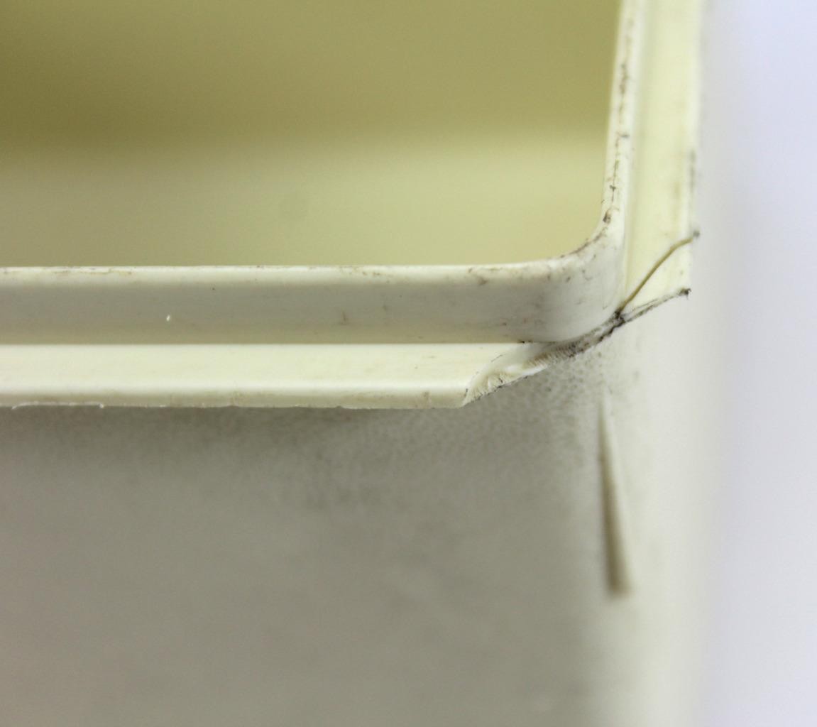 Vintage Deters Dairy Ice Cream Plastic Container ~ Quincy, IL ~ Eagle USA Made