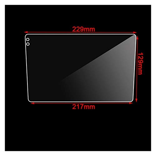 Car Tempered Glass Protective Film Car Sticker Fit for 9 10.1 Inch Radio