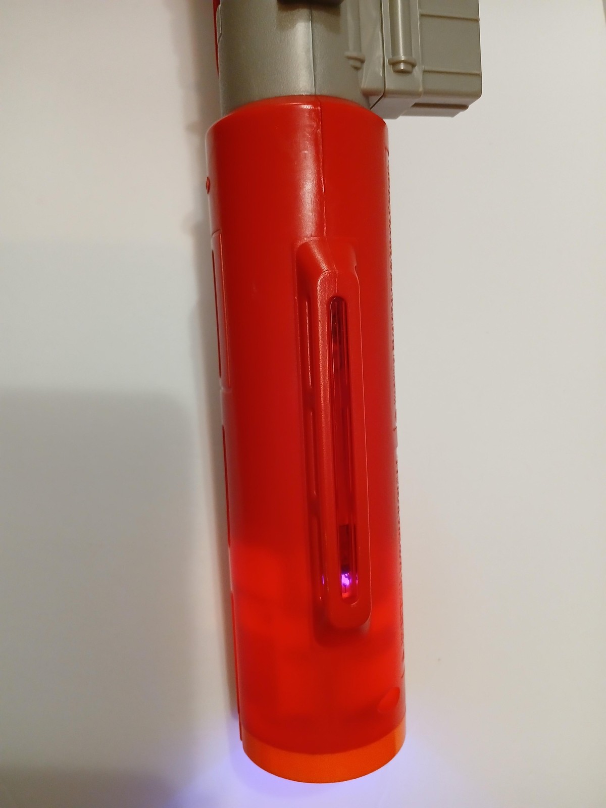 Disney Star Wars Red Gray Light Up Blaster Toy Gun Space Weapon Kids Roleplay