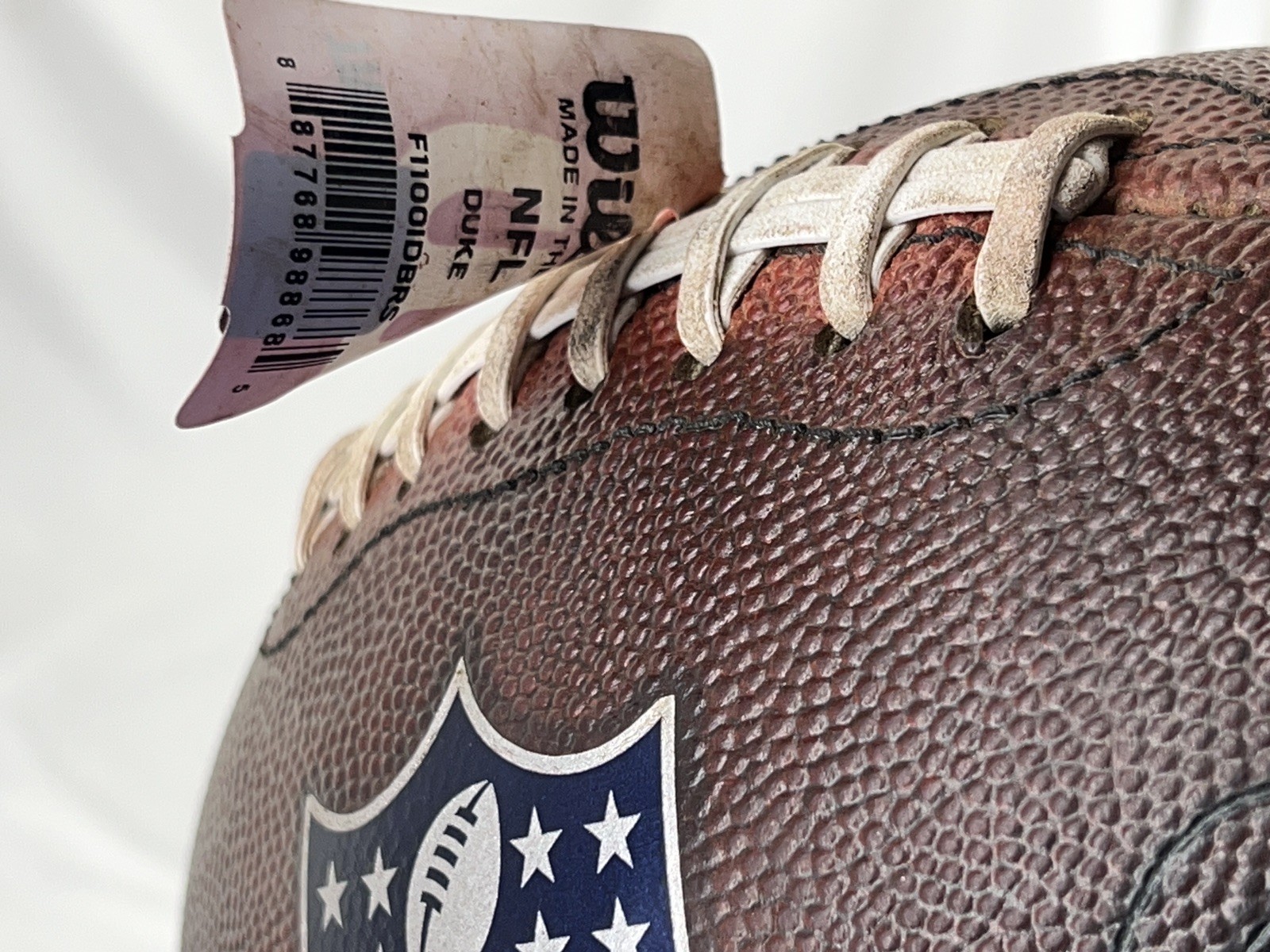 NFL "The Duke" Wilson Football - Game Ball - Game Prepped & Conditioned