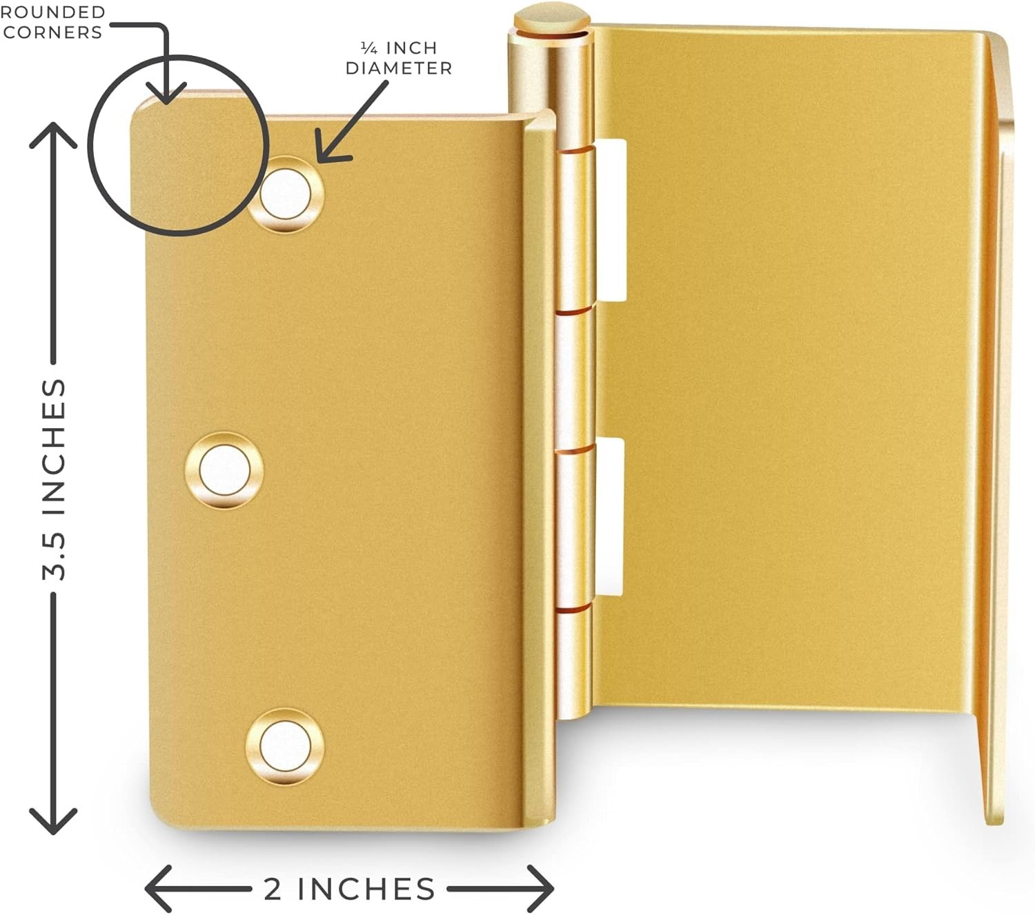 Handicap Expandable Door Hinges - Offset Hinges for Doors
