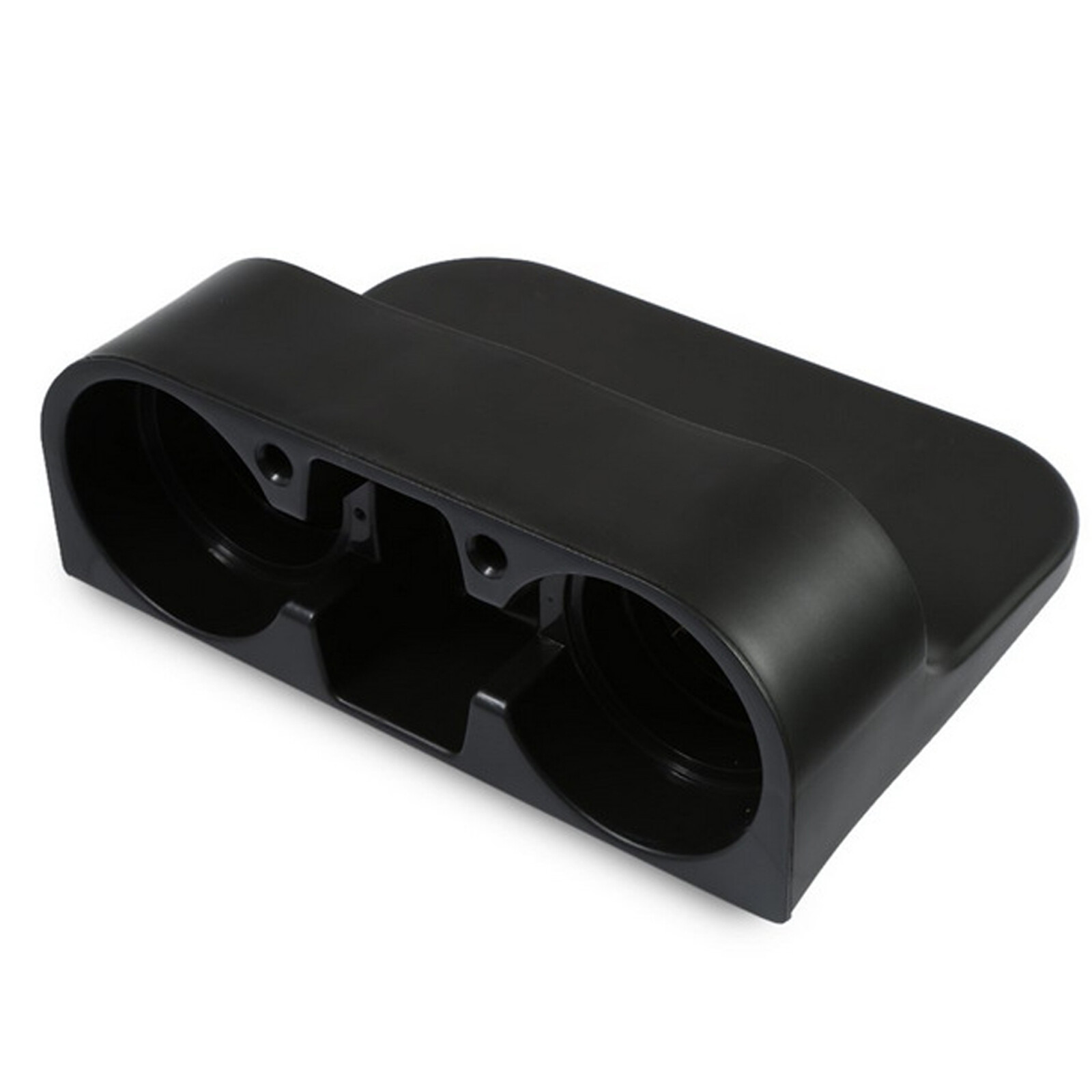 Black 2 Cup Holder Drink Beverage Seat Seam Wedge Car Auto Truck Universal Mount