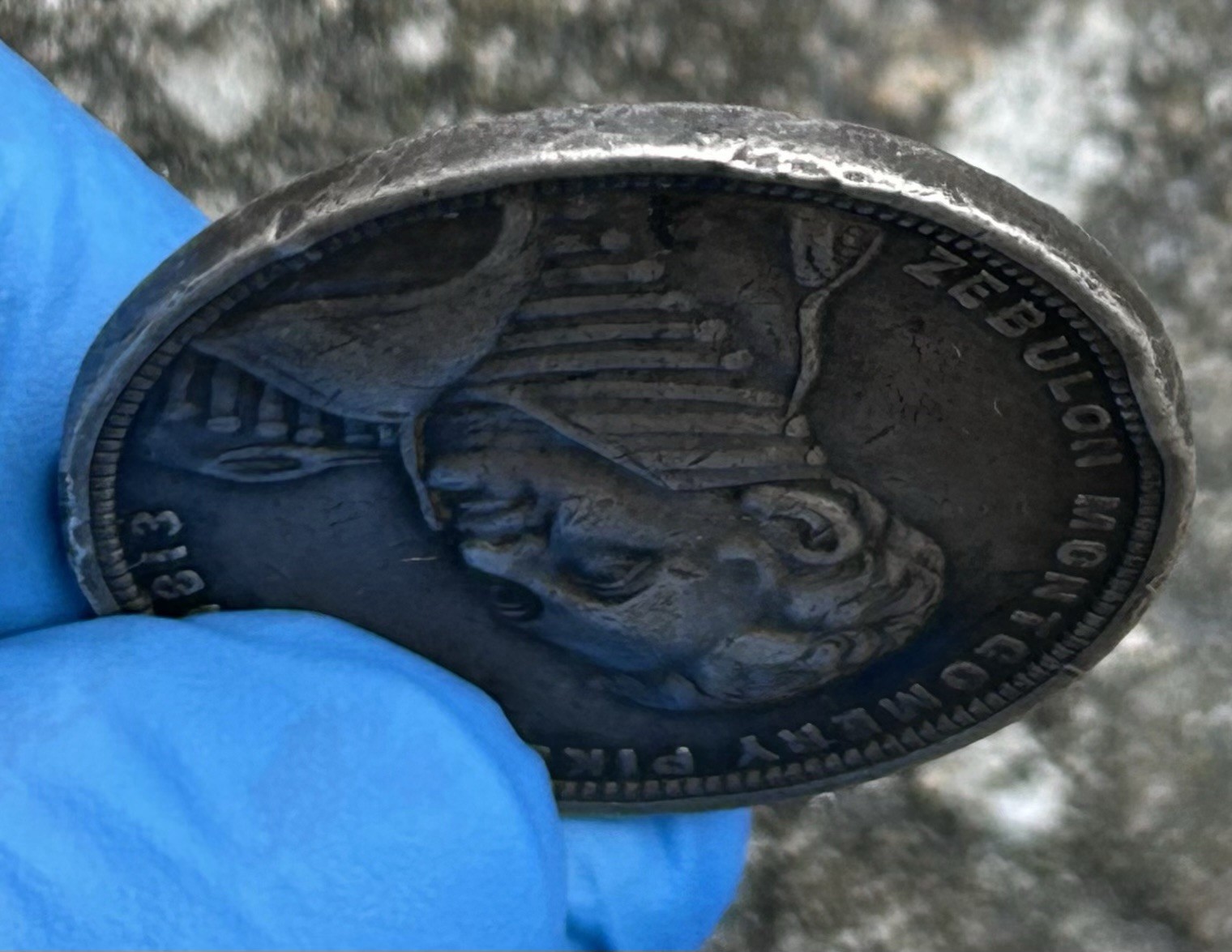 1806-1906 Pike’s Peak Southwest Expedition Colorado Springs Silver Medal US Mint