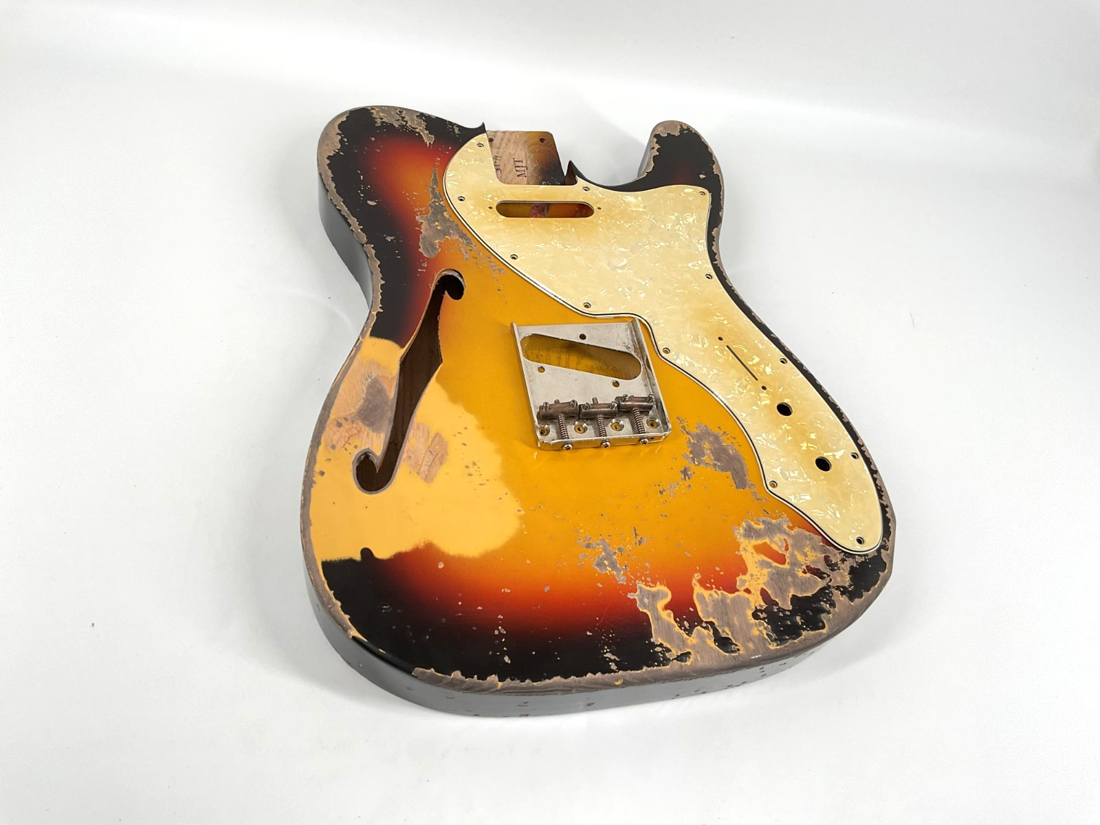 MJT Official Custom Vintage Aged Nitro Guitar Body Mark Jenny VTL 3T Swamp Ash