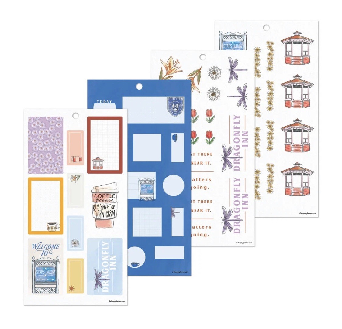 HAPPY PLANNER GILMORE GIRLS VALUE PACK STICKERS and MINI PLANNER LIMITED EDITION
