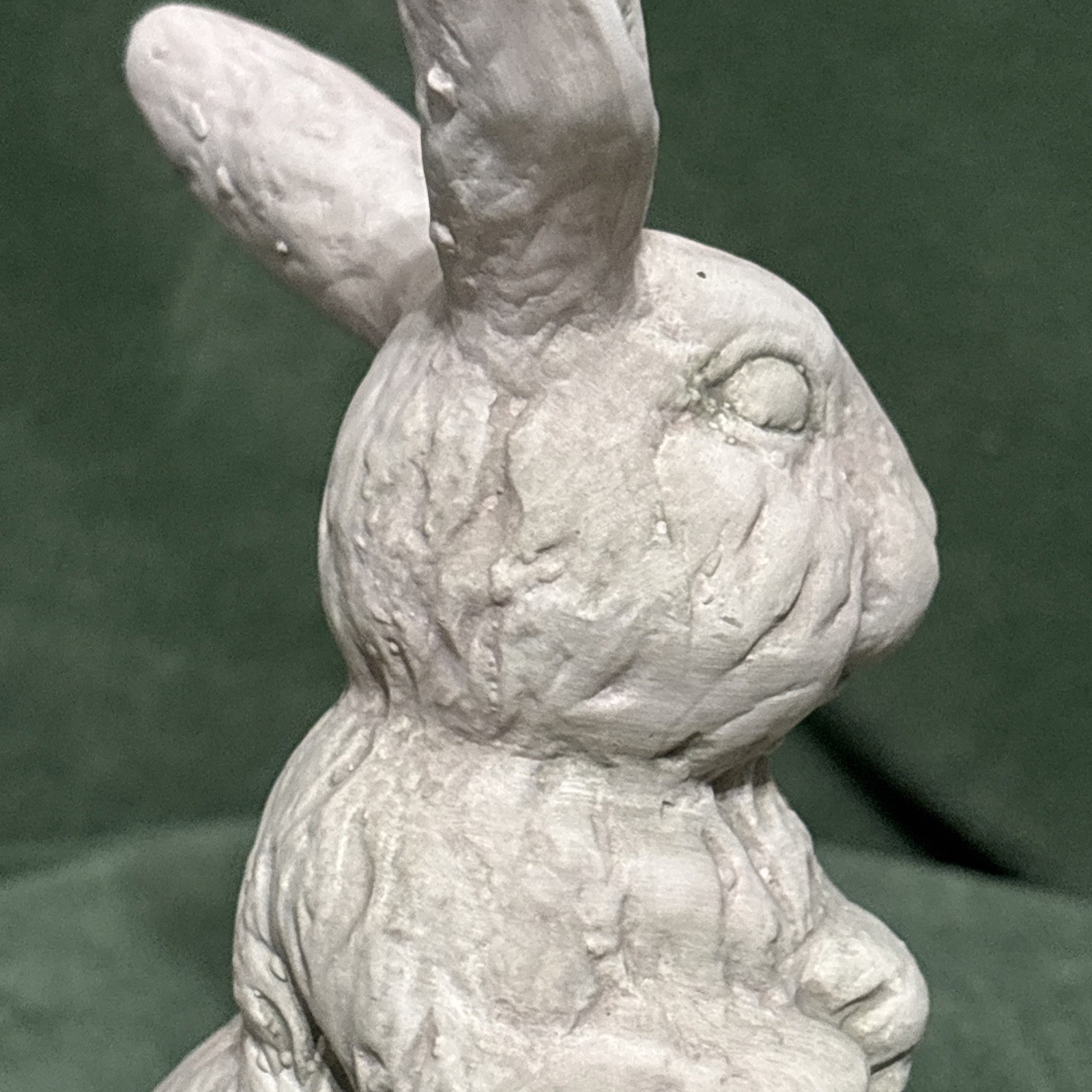Russ Berrie & Co Nature’s Garden Standing Ceramic 7 In Bunny Figurine 17281