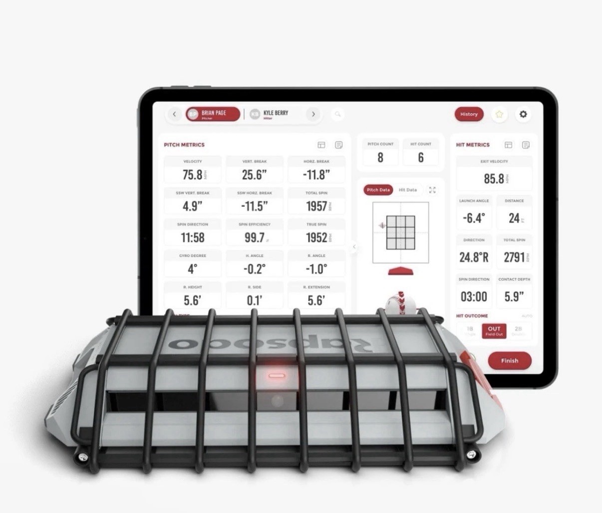 Rapsodo Pro 3.0 Hitting and Pitching Unit brand new