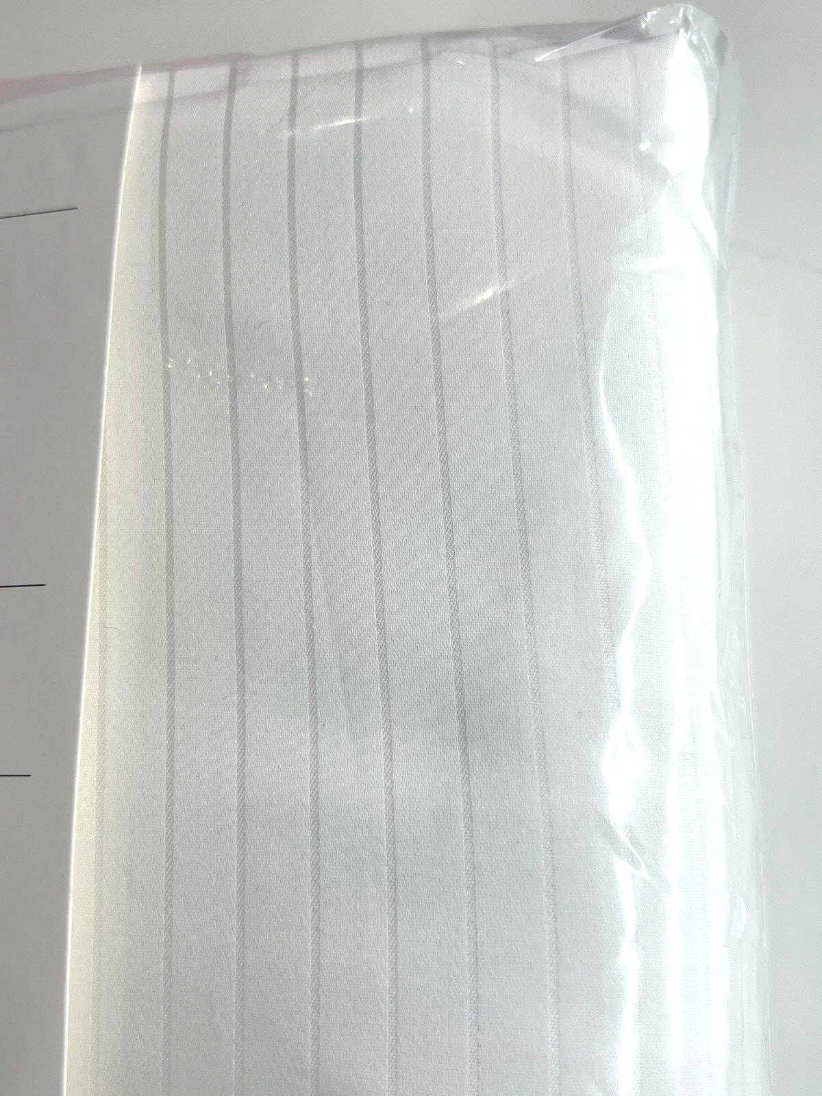 New Ikea Hastskrappa Twin Duvet cover and pillowcase, white 600 Thread count