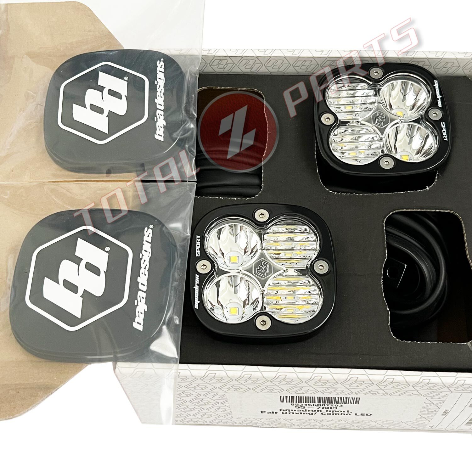 Baja Designs® Squadron Sport™ LED Pair Driving/Combo Light Kit & Rock Guards