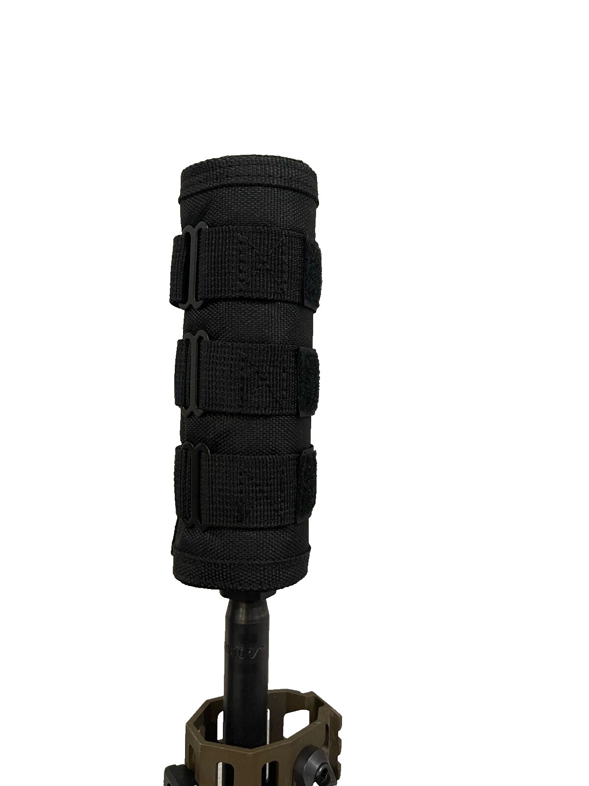 Suppressor/Silencer Cover BLACK 5.5 inch Non-Slip MAD  USA Made