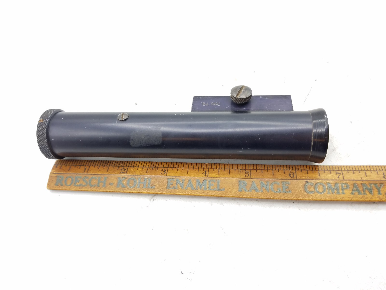 Vintage 1950's AL FREELAND Front Long 100 YD. Tube Globe Sight, F3 w/Peep Insert