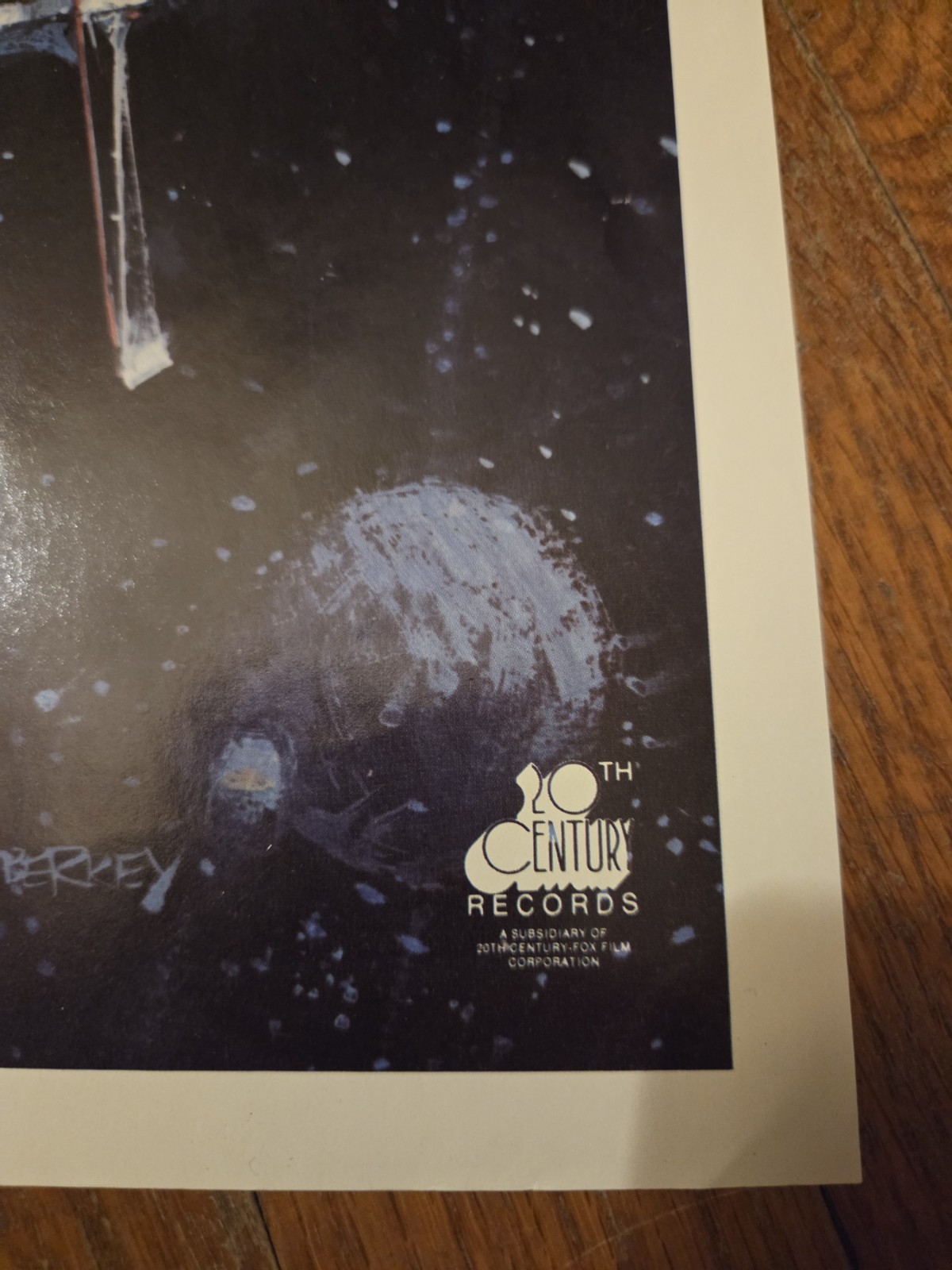 Original Vtg 1977 Star Wars Movie Poster 20th Century Fox. Folded Poster