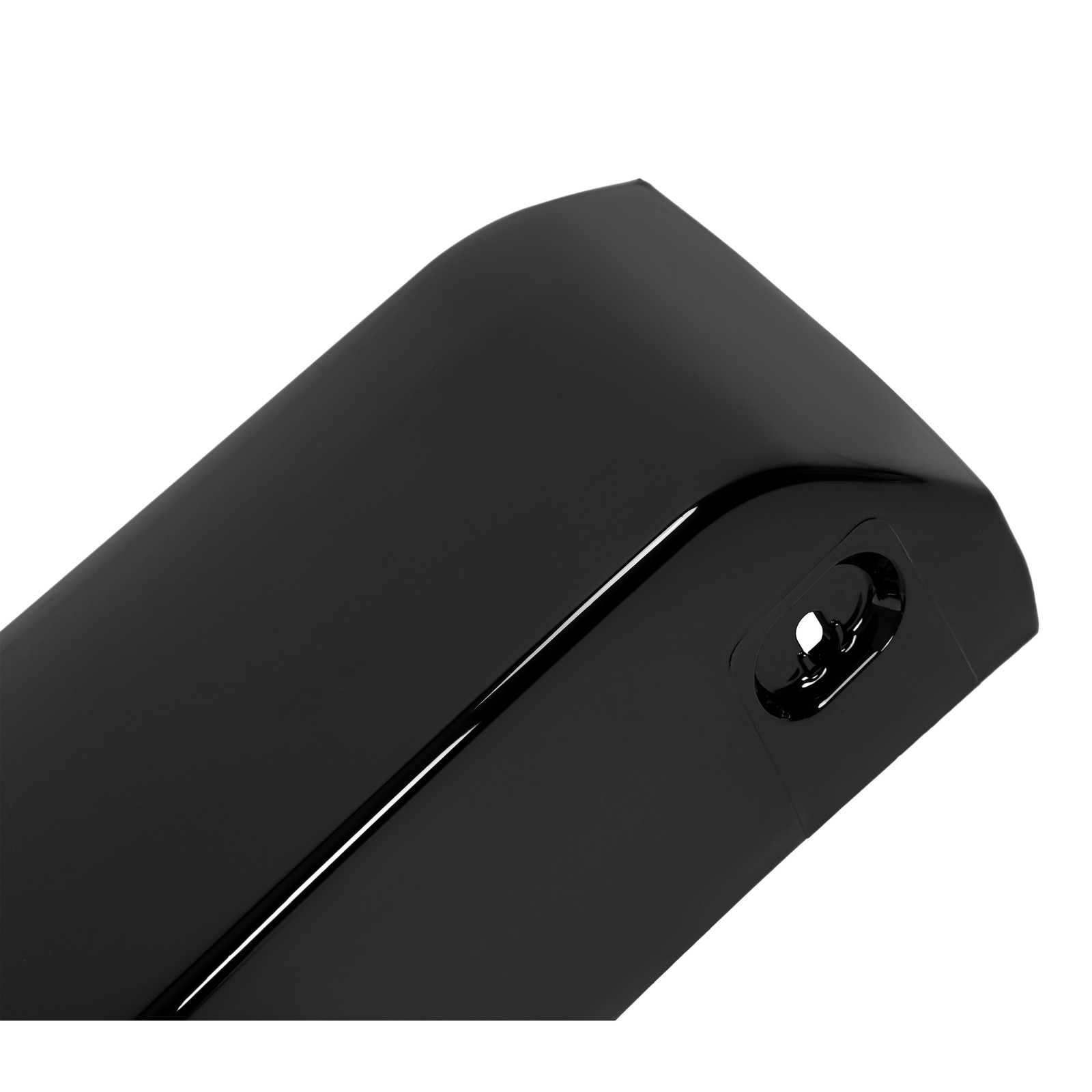 Painted Rear Trailer Hitch Tow Cover Panel Gloss Black For GMC Yukon XL 2015-20