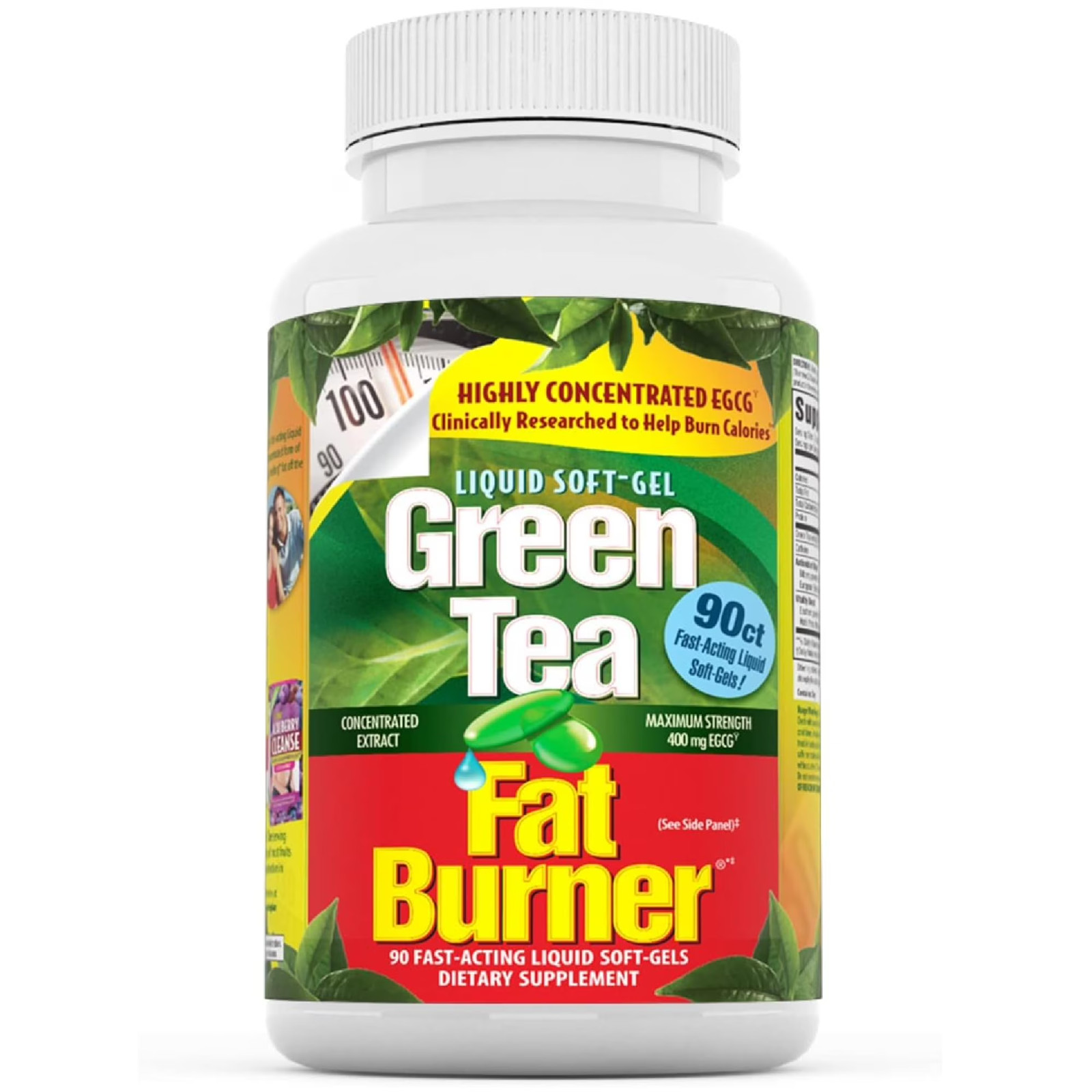 Applied Nutrition Green Tea Weight Loss Supplement, 90 Capsules Free Shipping