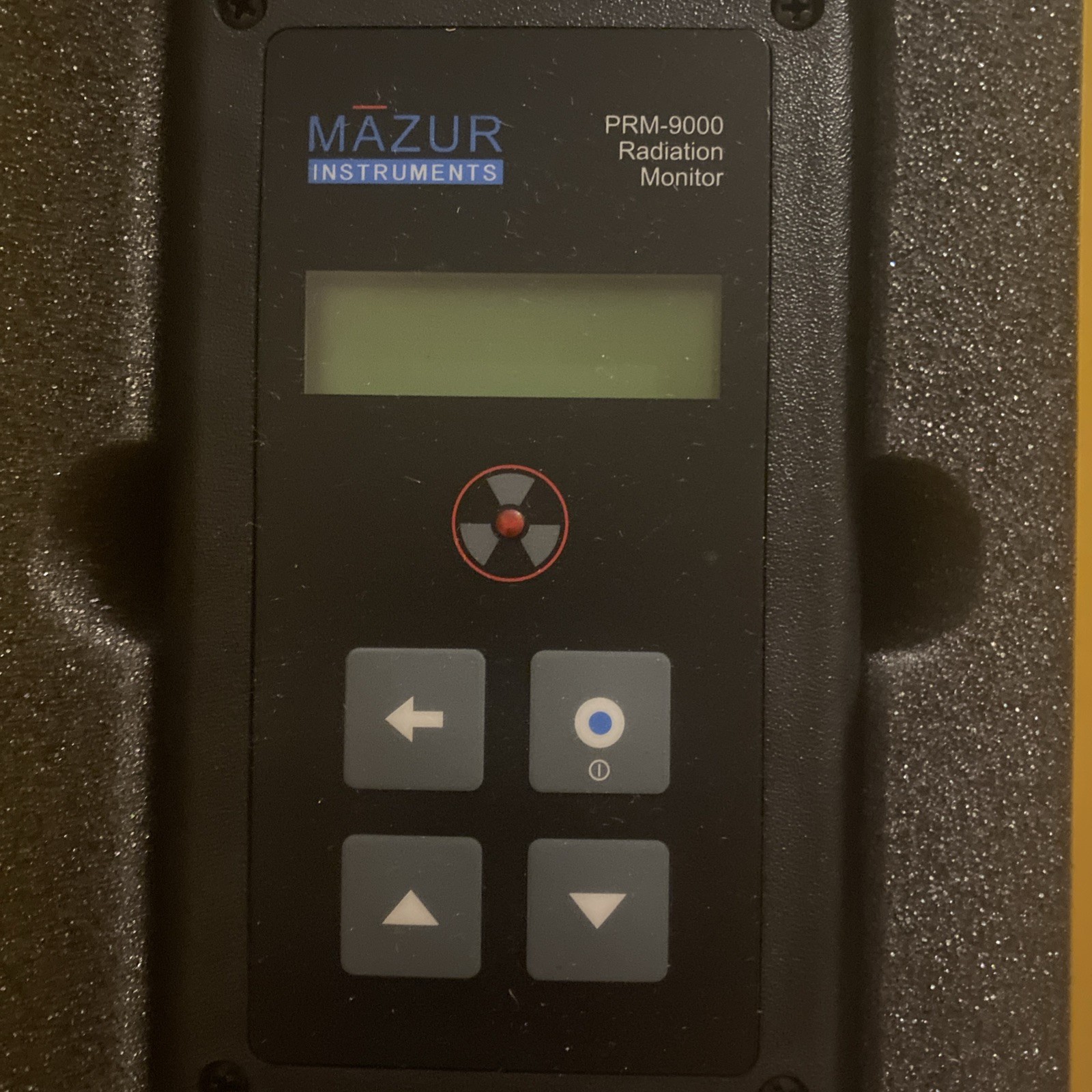 PRM-9000 geiger counter/nuclear radiation detector , Mazur instruments