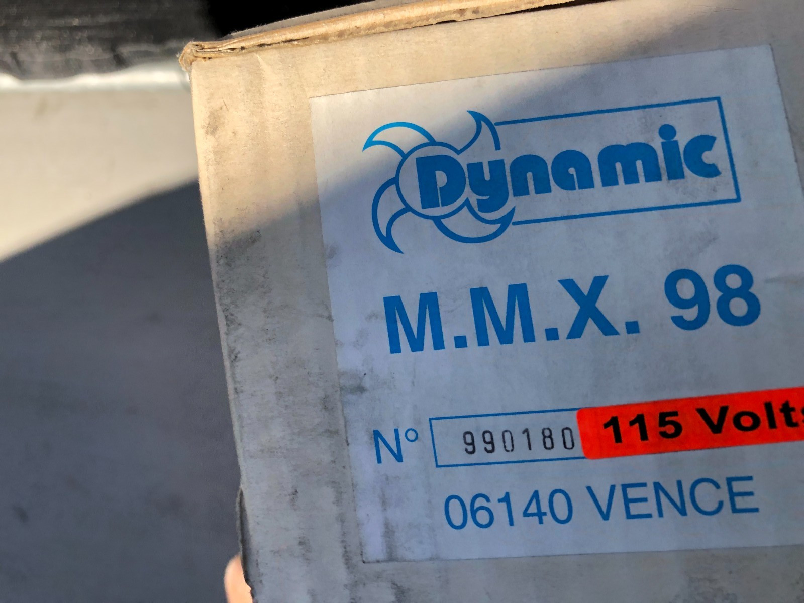 Dynamic International MMX98-115V PMX98 Immersion Mixer/Blender New